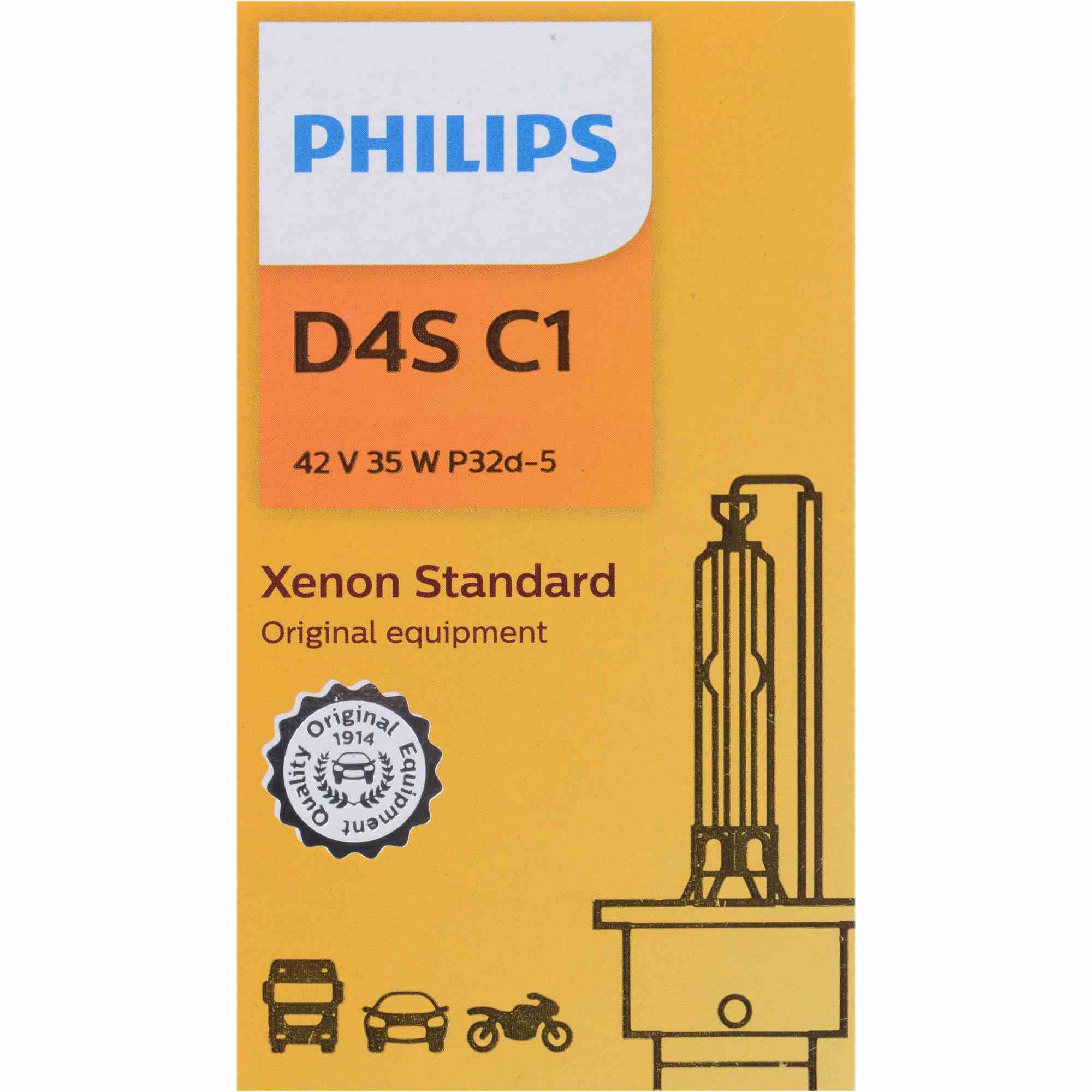 Philips Headlight Bulb D4SC1