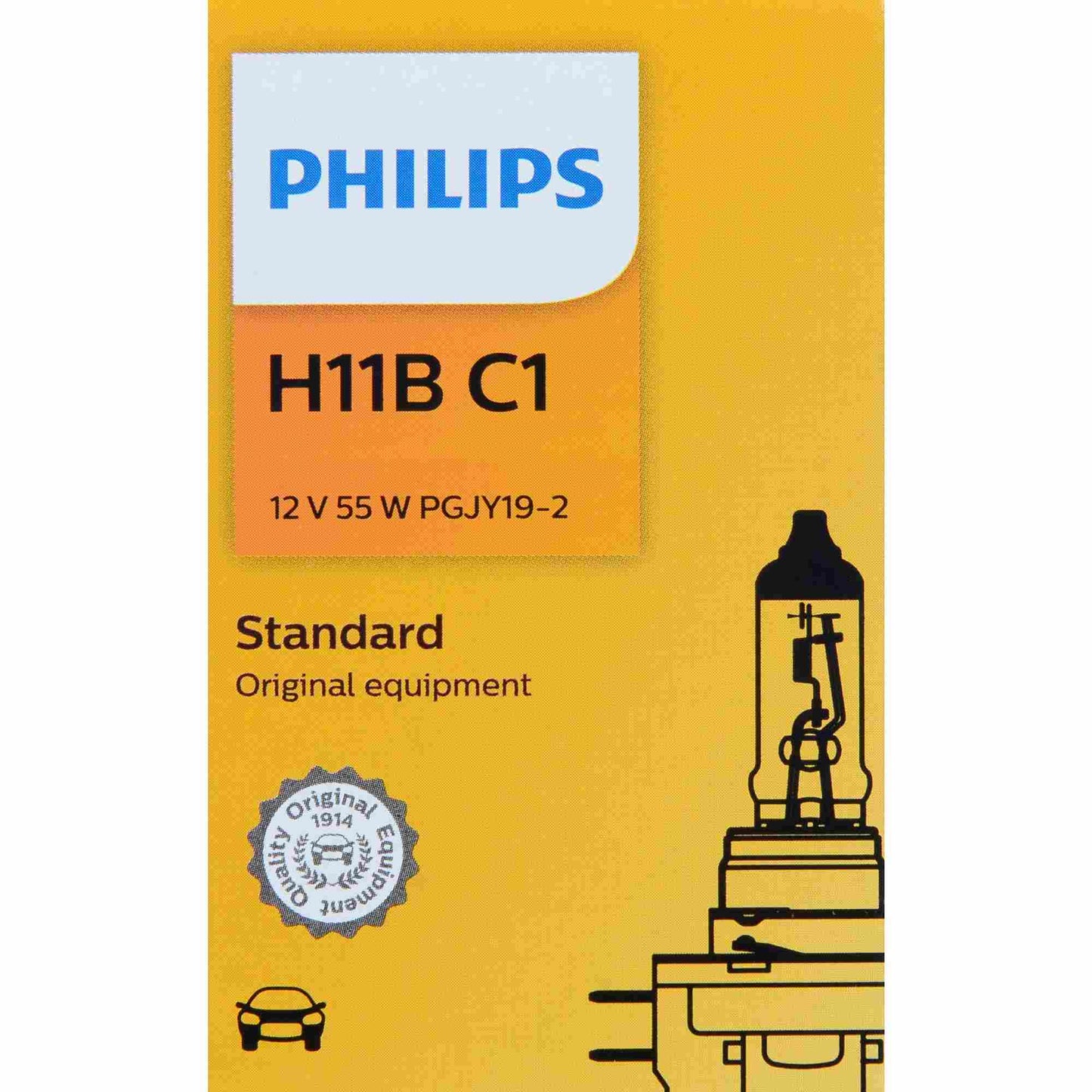 Philips Headlight Bulb H11BC1