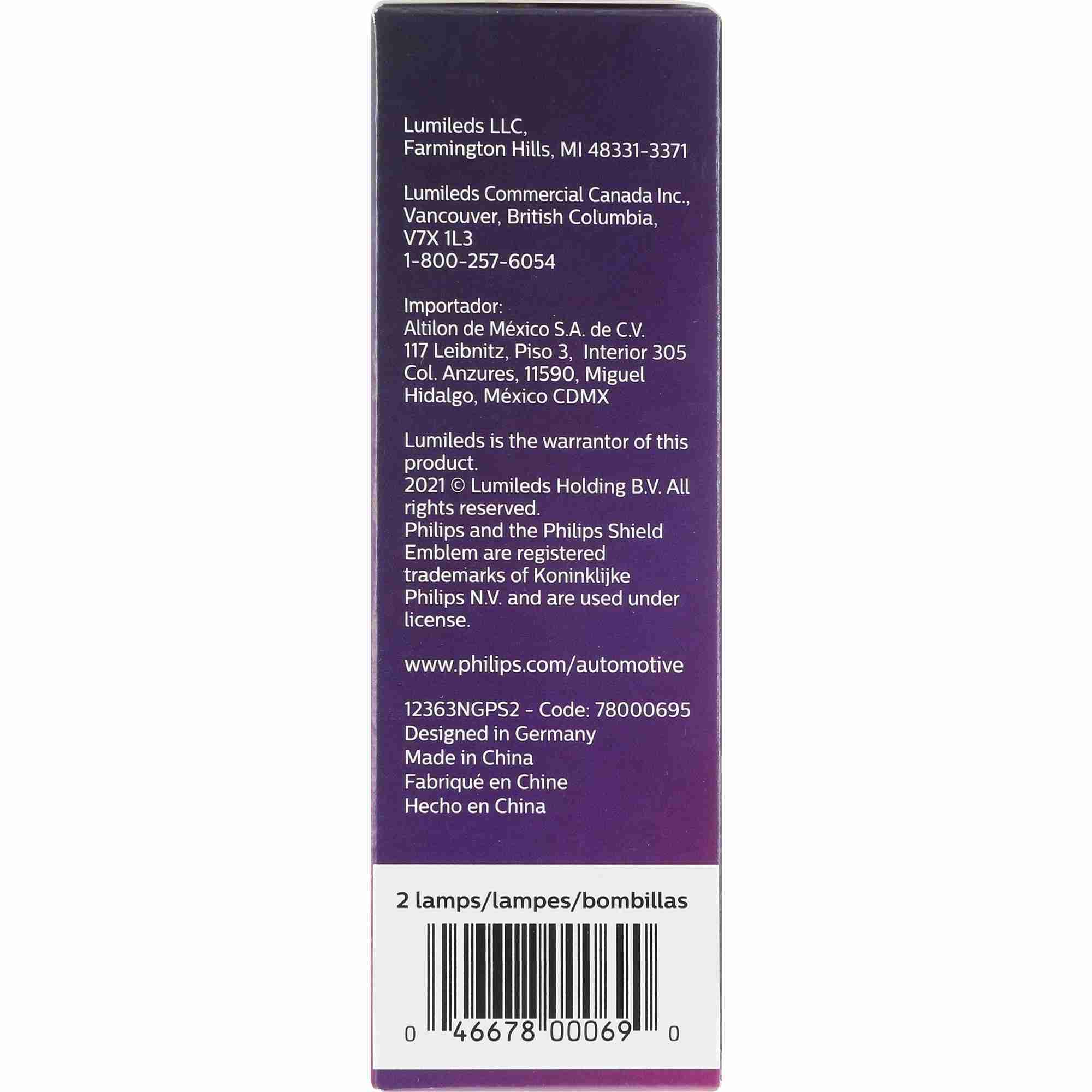 Philips Headlight Bulb H11BNGPS2