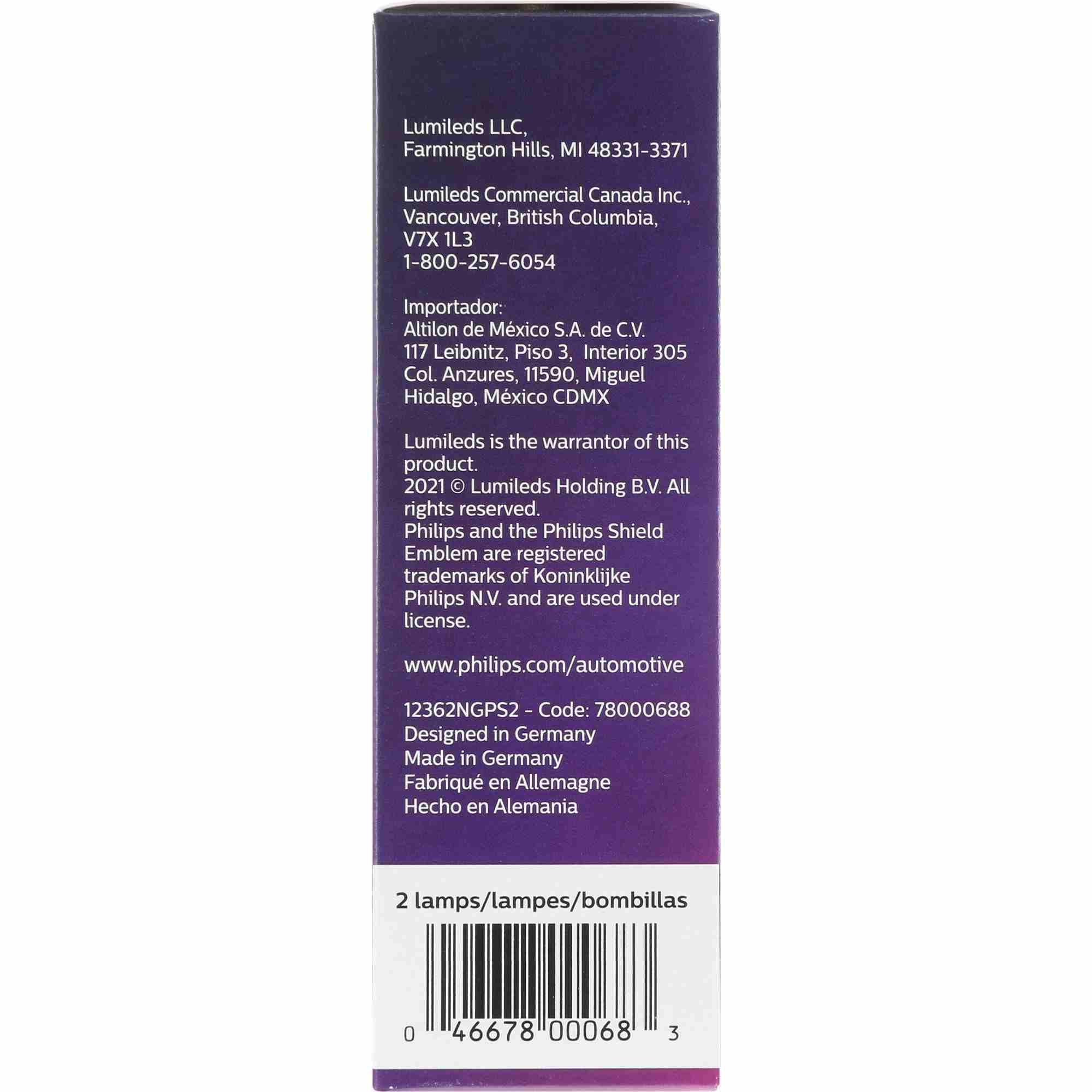 Philips Headlight Bulb H11NGPS2