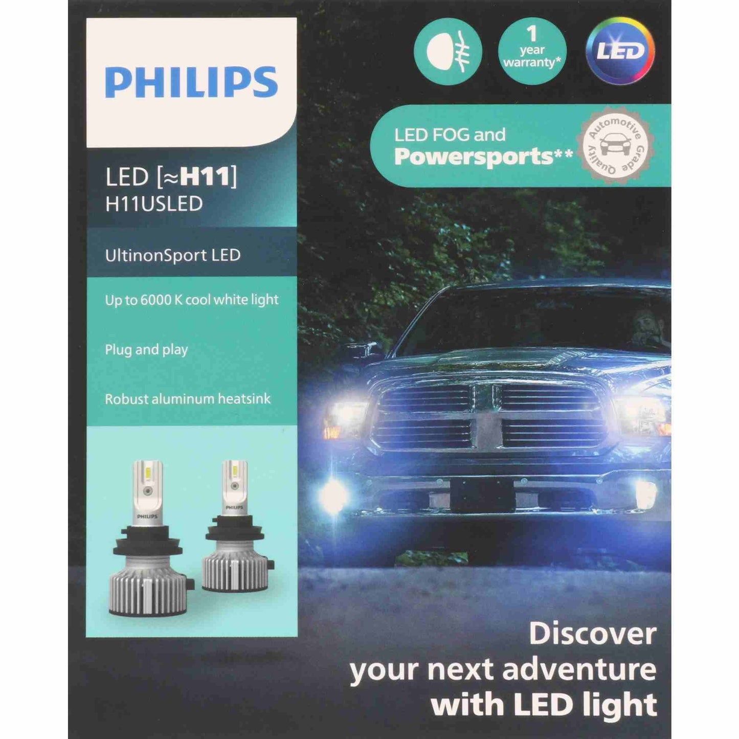 Philips Headlight Bulb H11USLED