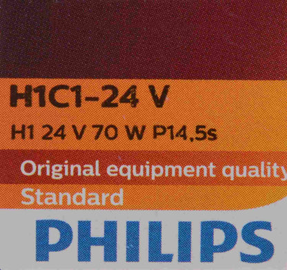 Philips Multi-Purpose Light Bulb H1C1-24V
