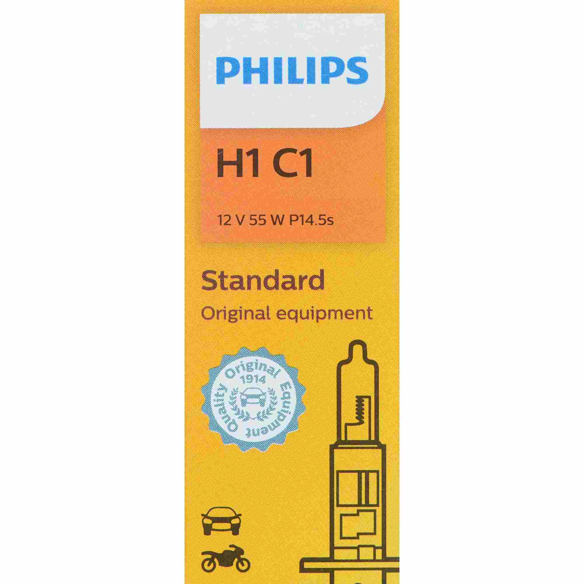 Philips Headlight Bulb H1C1