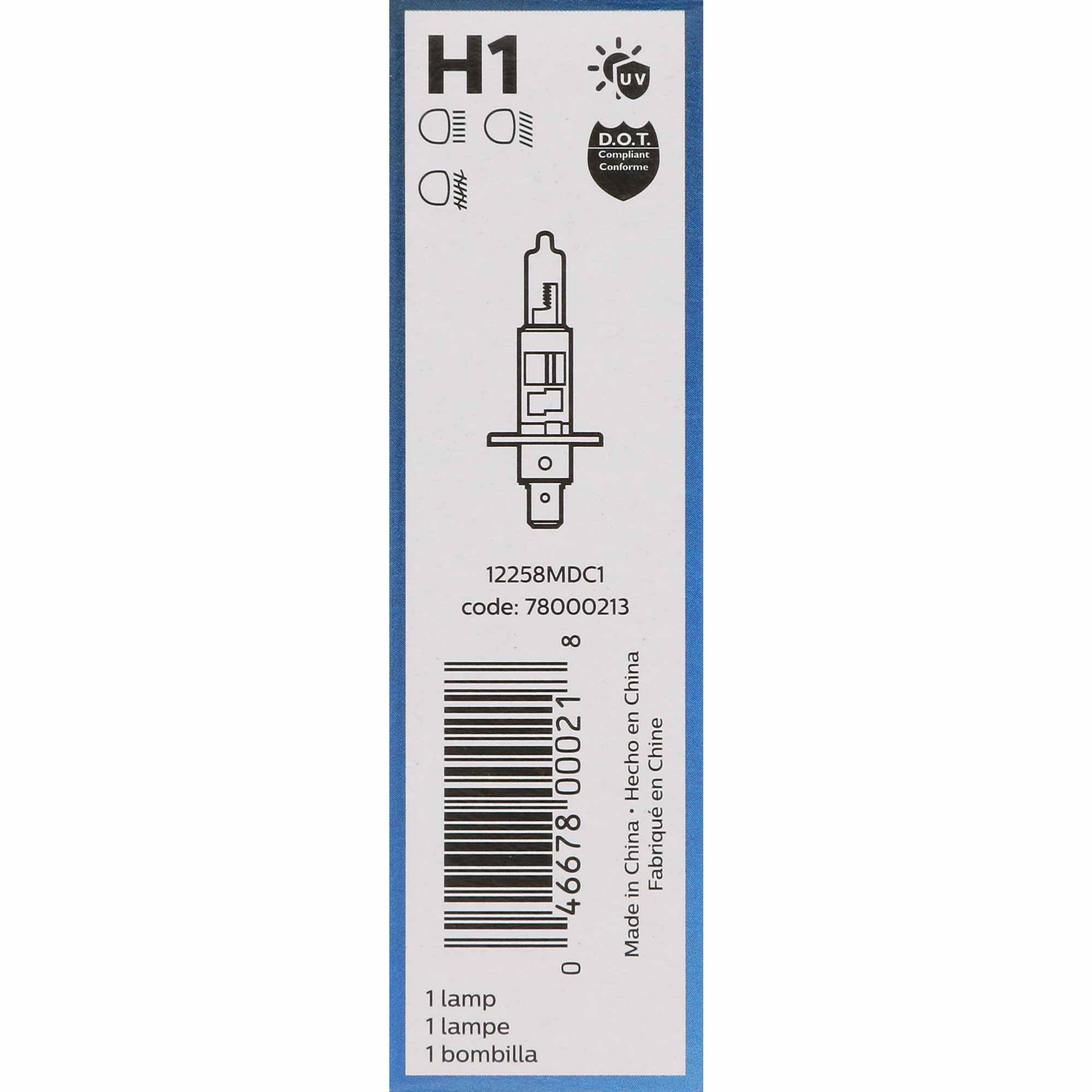 Philips Headlight Bulb H1MDC1