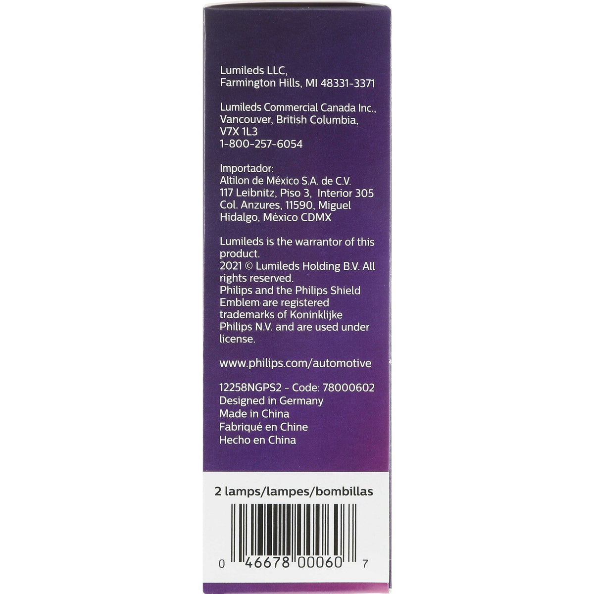 Philips Headlight Bulb H1NGPS2