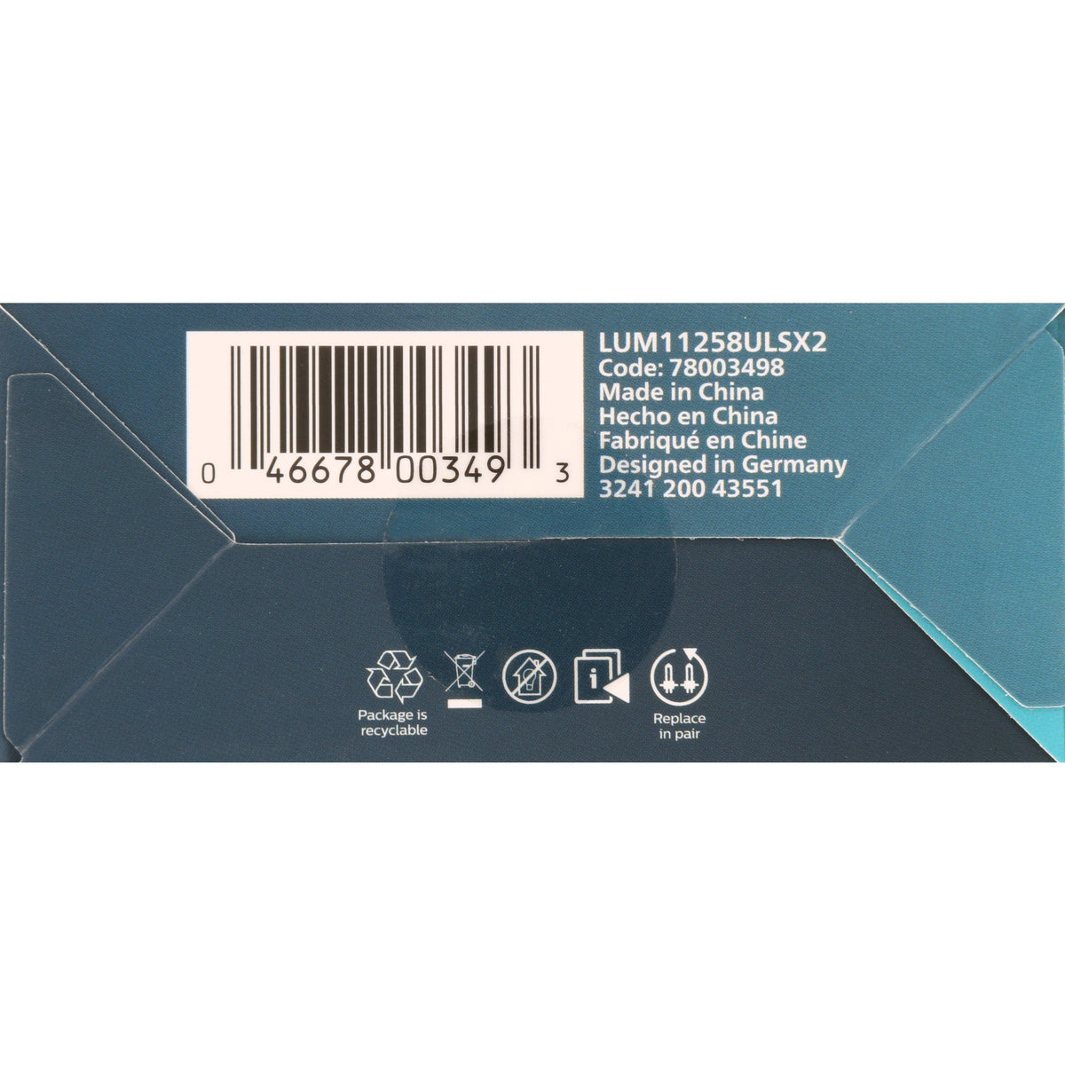 Philips Headlight Bulb H1USLED