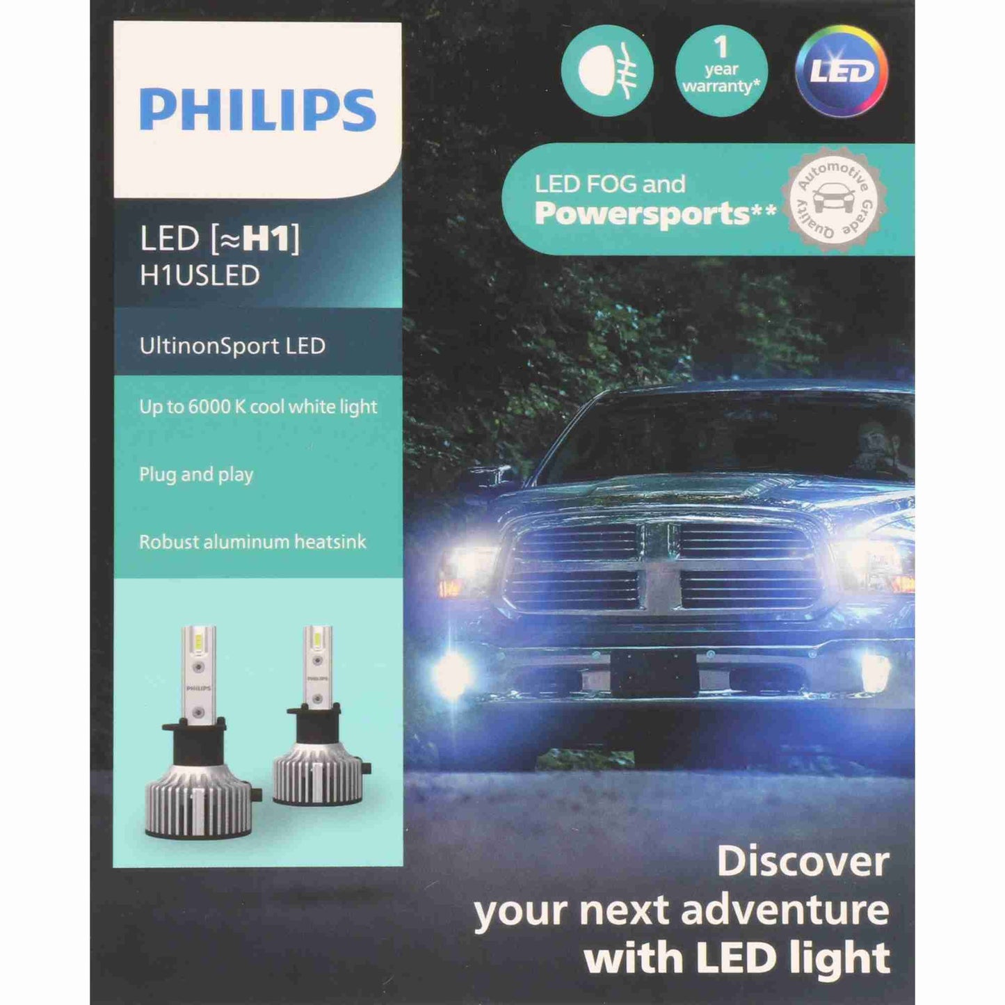 Philips Headlight Bulb H1USLED