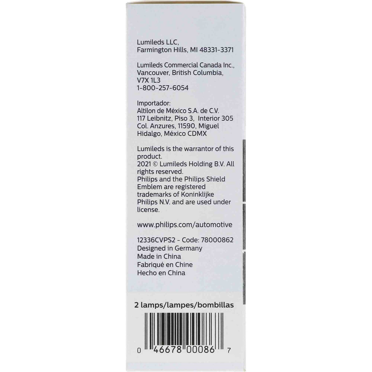 Philips Fog Light Bulb H3CVPS2