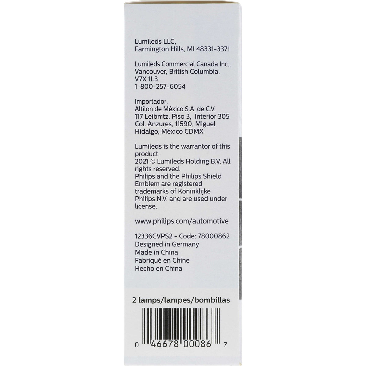 Philips Fog Light Bulb H3CVPS2