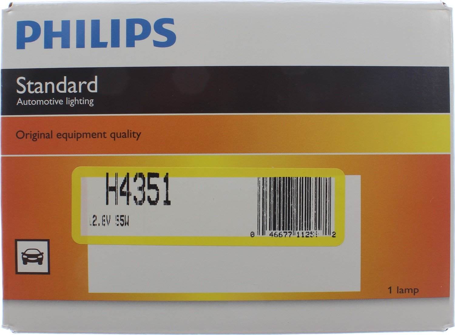 Philips Headlight Bulb H4351C1
