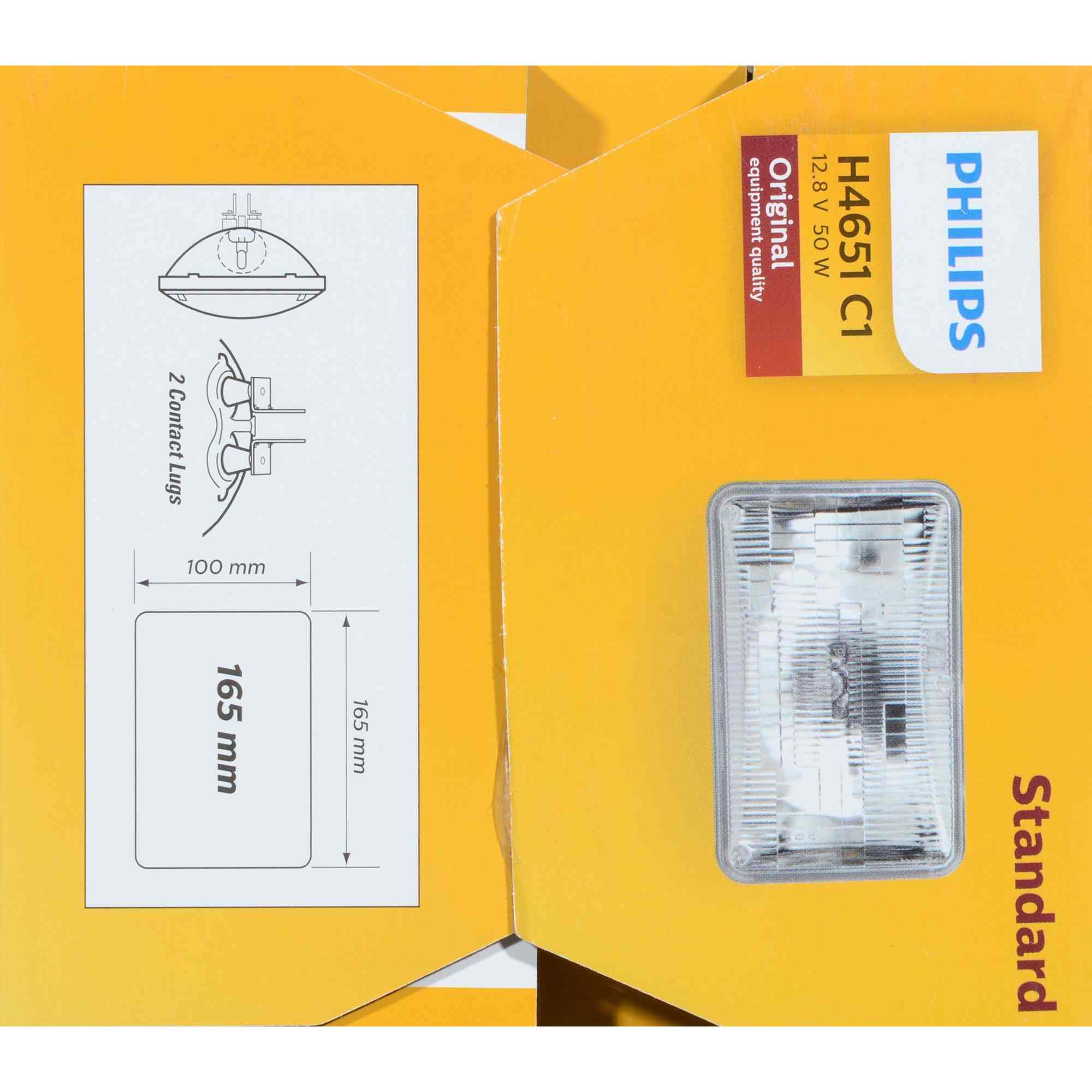 Philips Headlight Bulb H4651C1