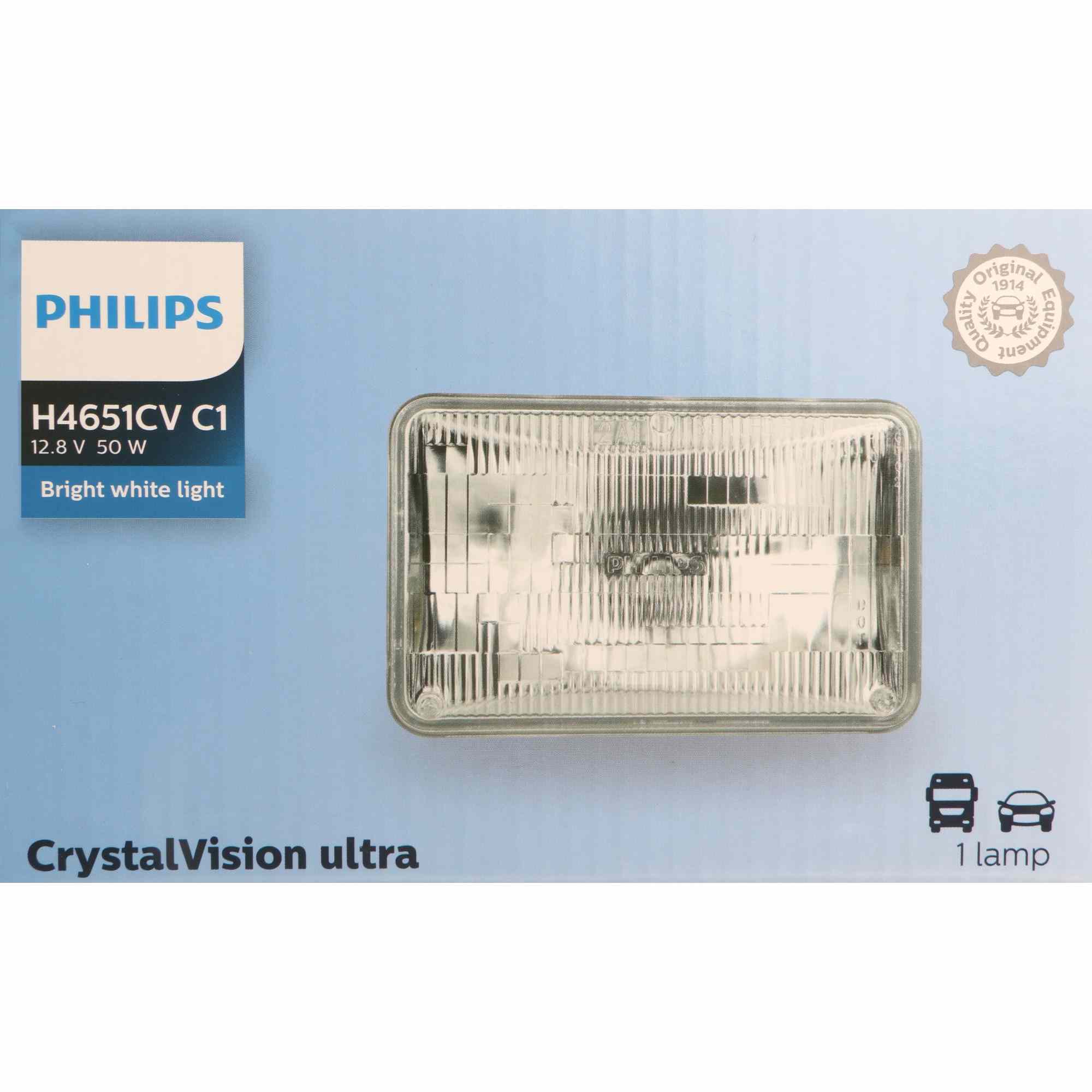 Philips Headlight Bulb H4651CVC1