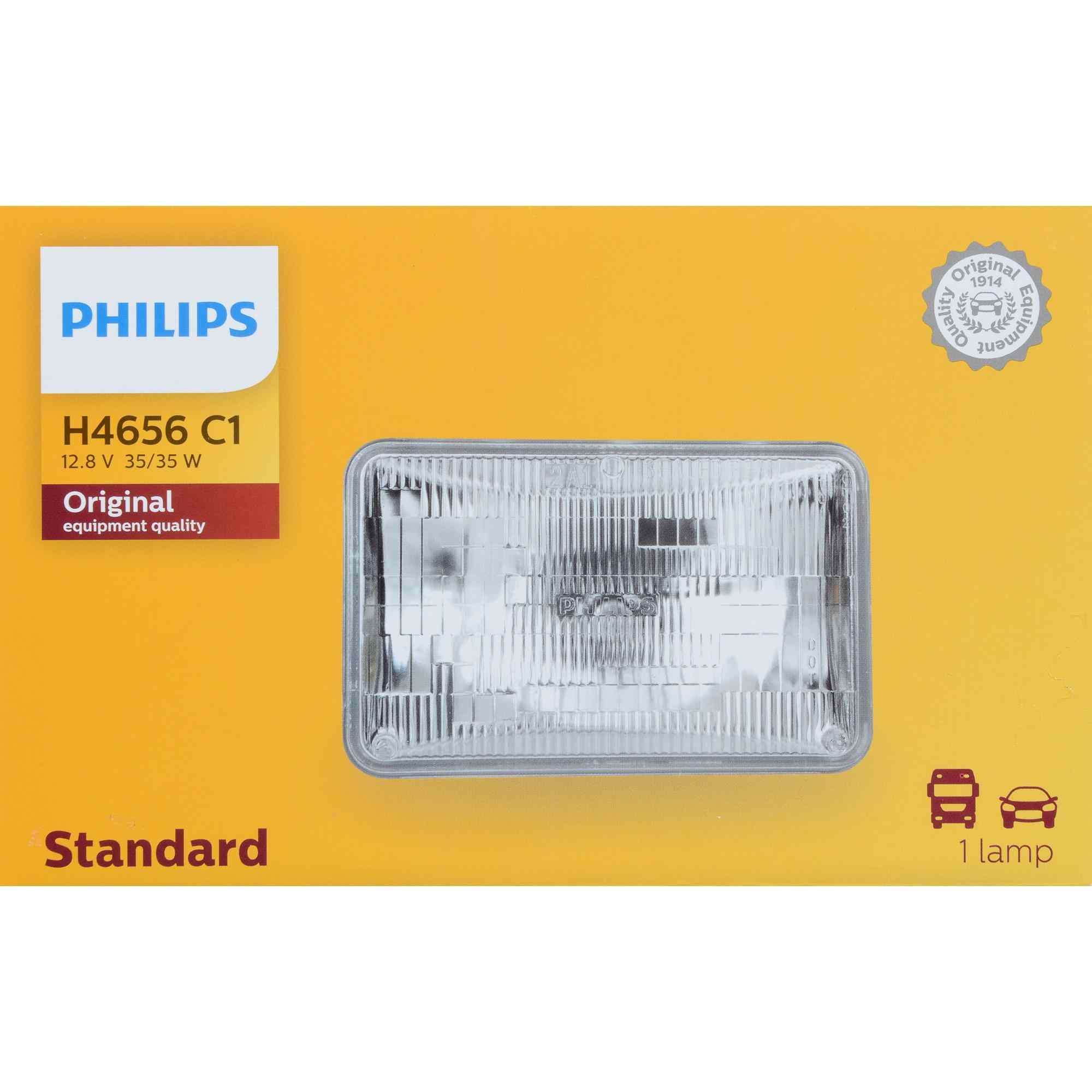 Philips Headlight Bulb H4656C1