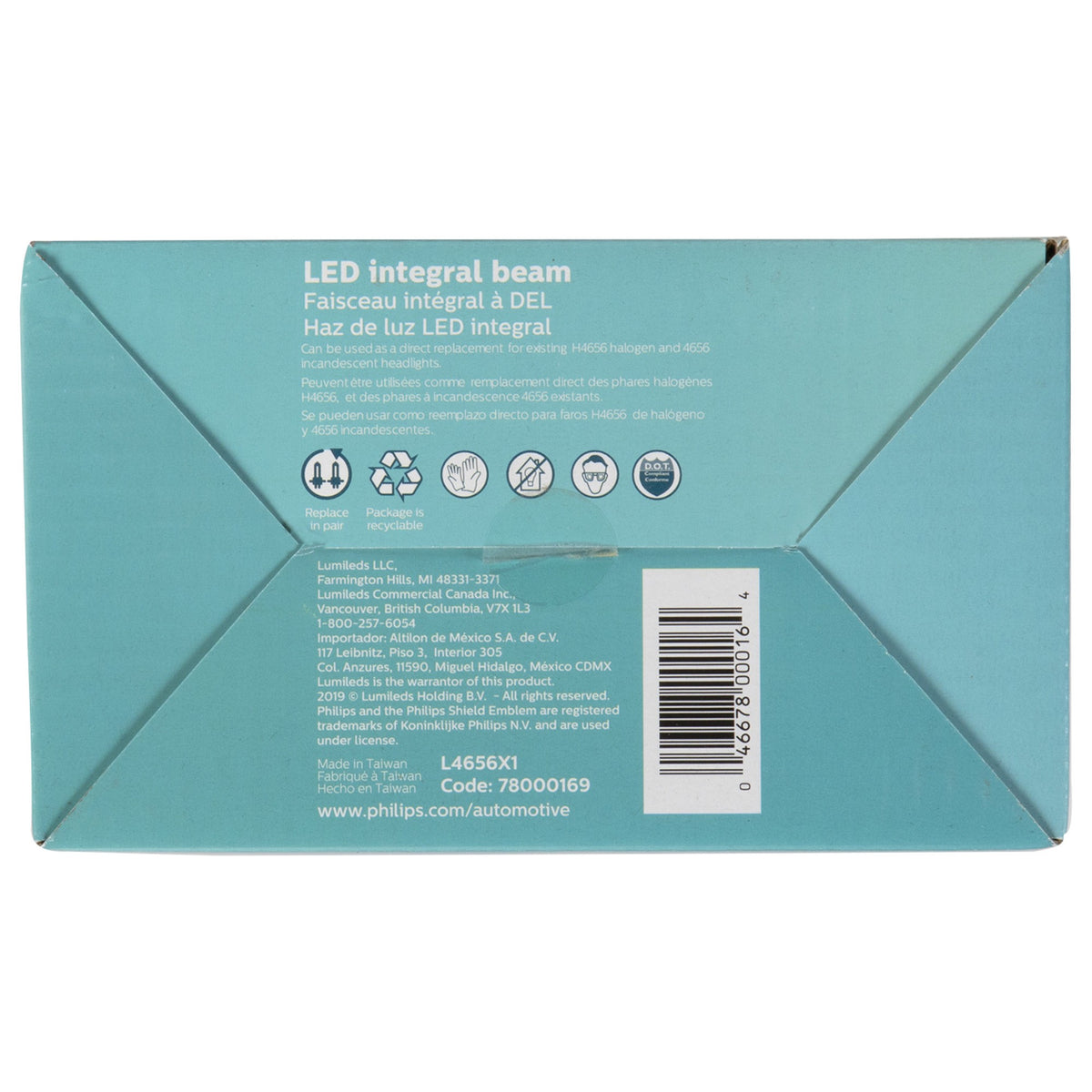 Philips Headlight Bulb H4656LED