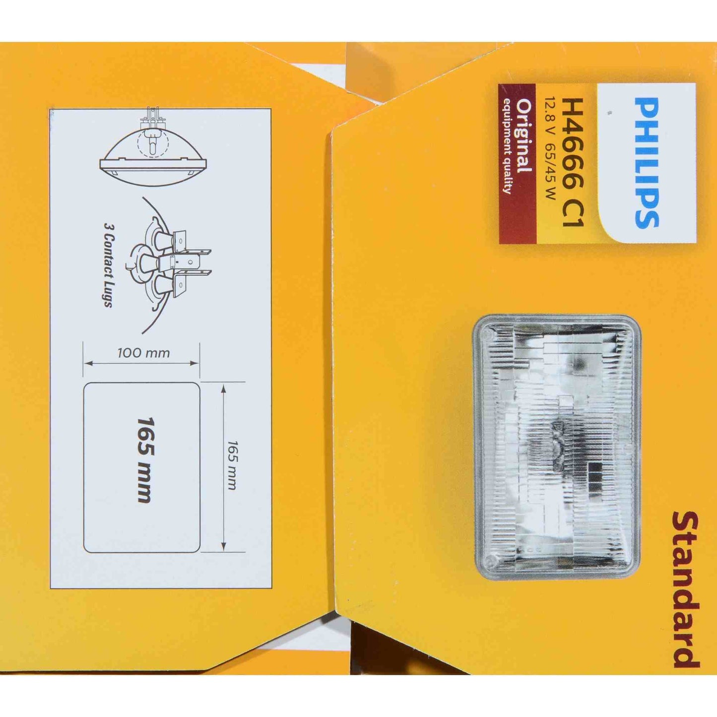 Philips Headlight Bulb H4666C1