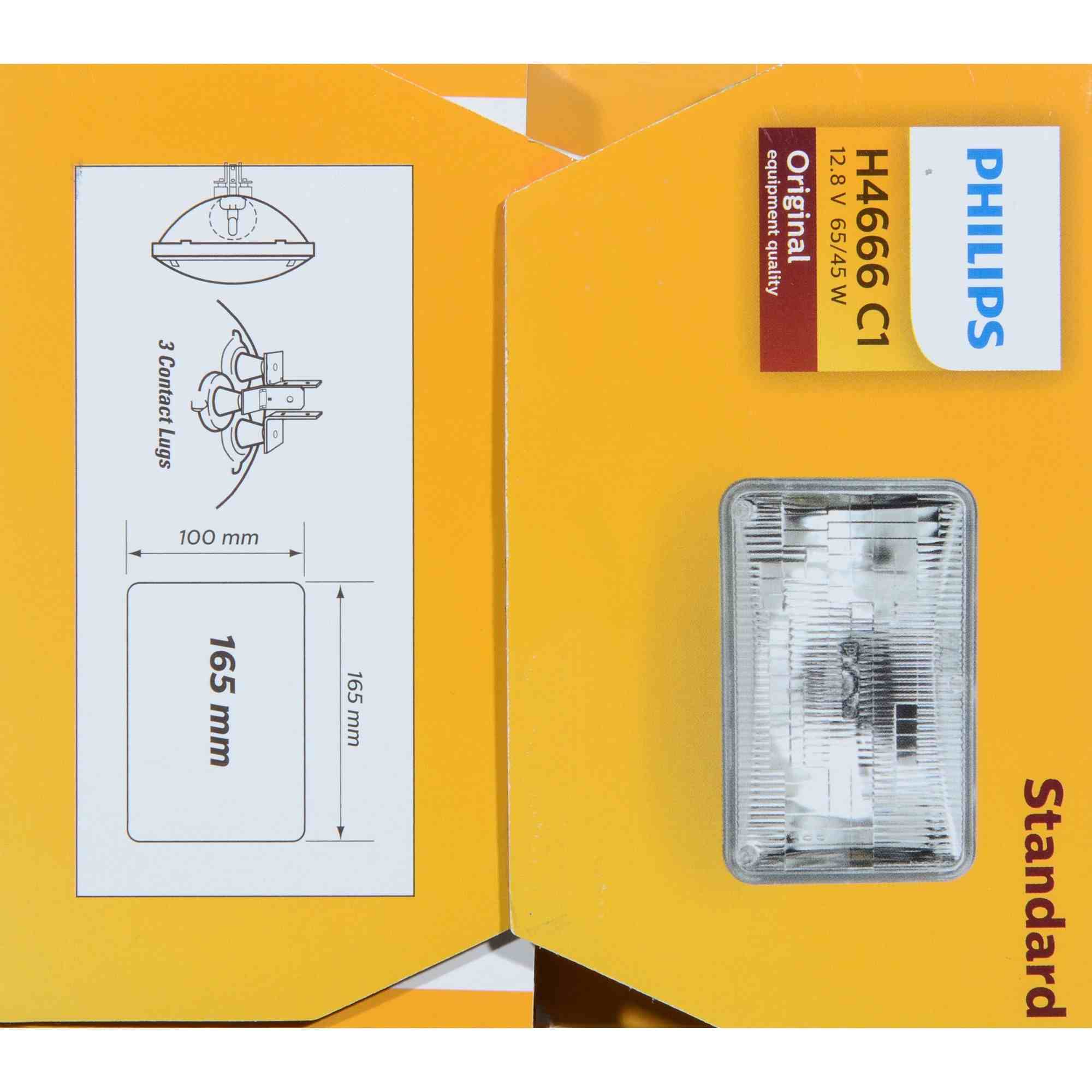 Philips Headlight Bulb H4666C1