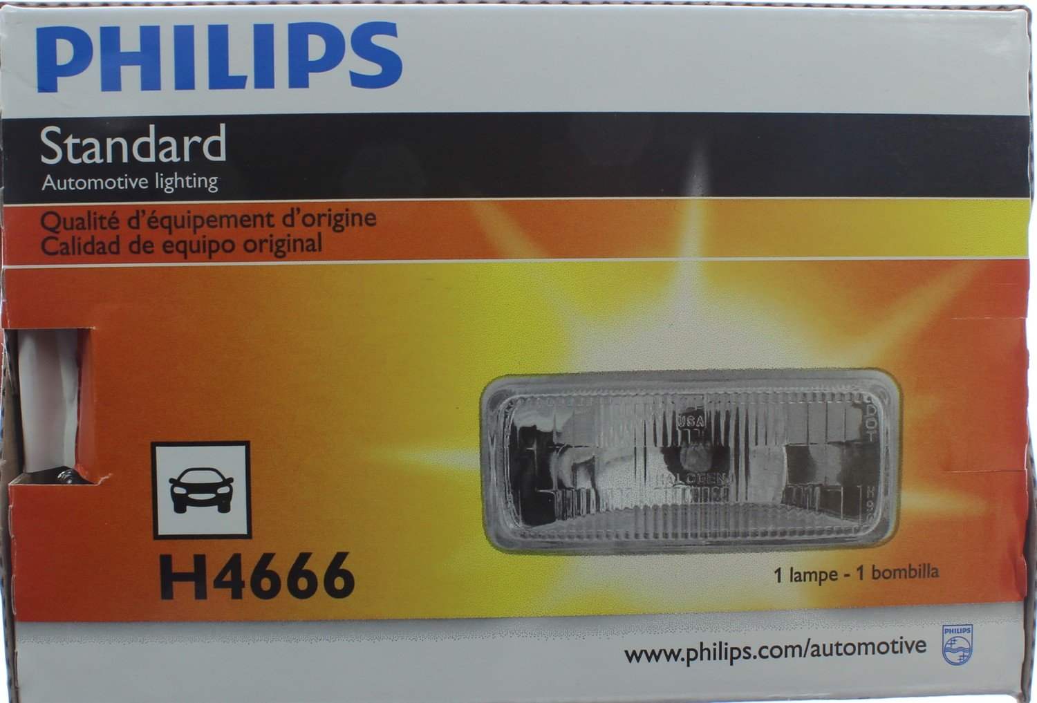 Philips Headlight Bulb H4666C1