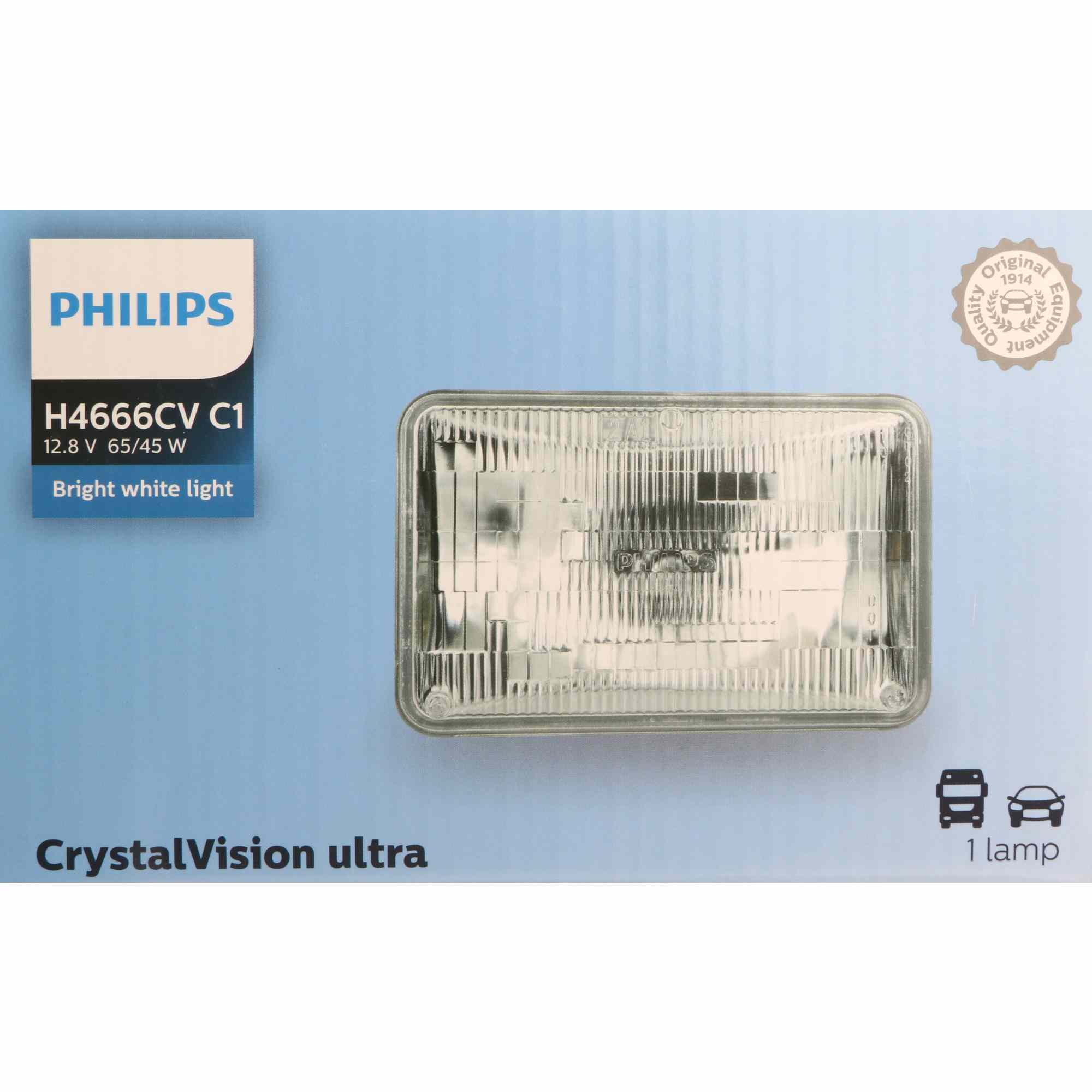 Philips Headlight Bulb H4666CVC1
