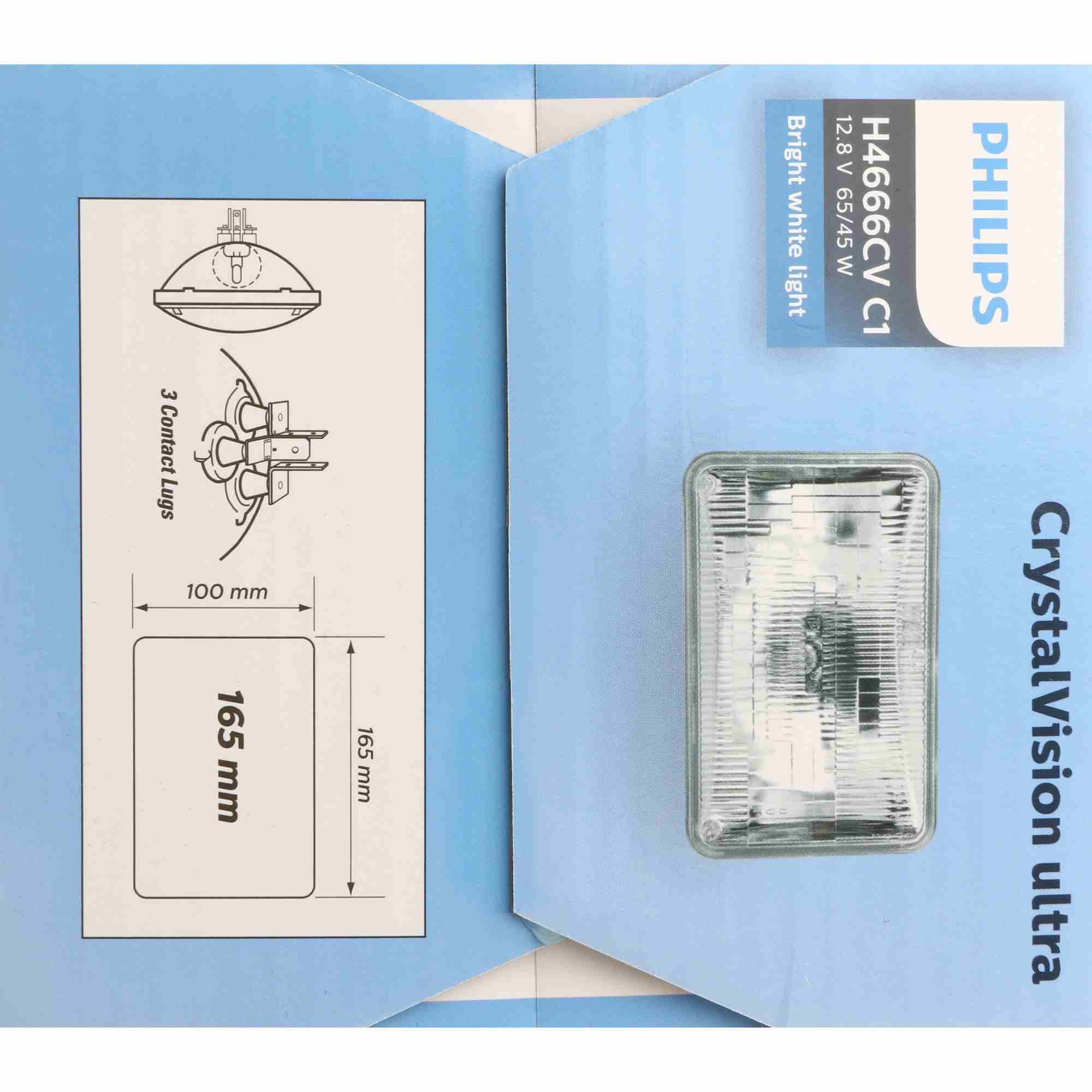 Philips Headlight Bulb H4666CVC1