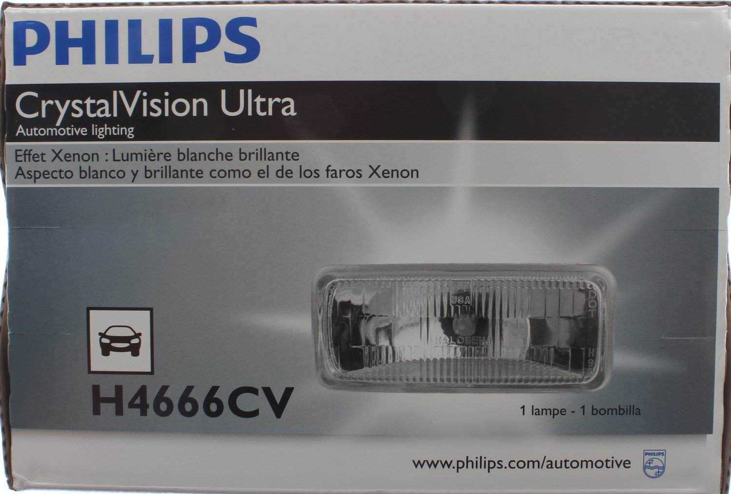 Philips Headlight Bulb H4666CVC1