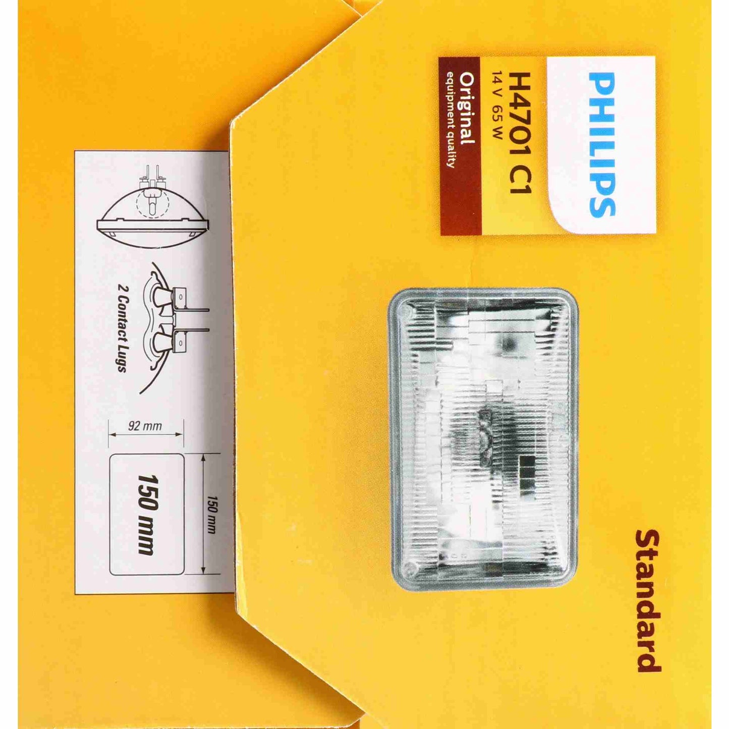 Philips Headlight Bulb H4701C1