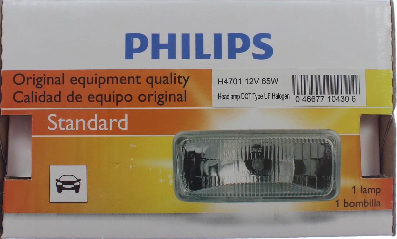 Philips Headlight Bulb H4701C1