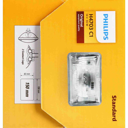 Philips Headlight Bulb H4703C1