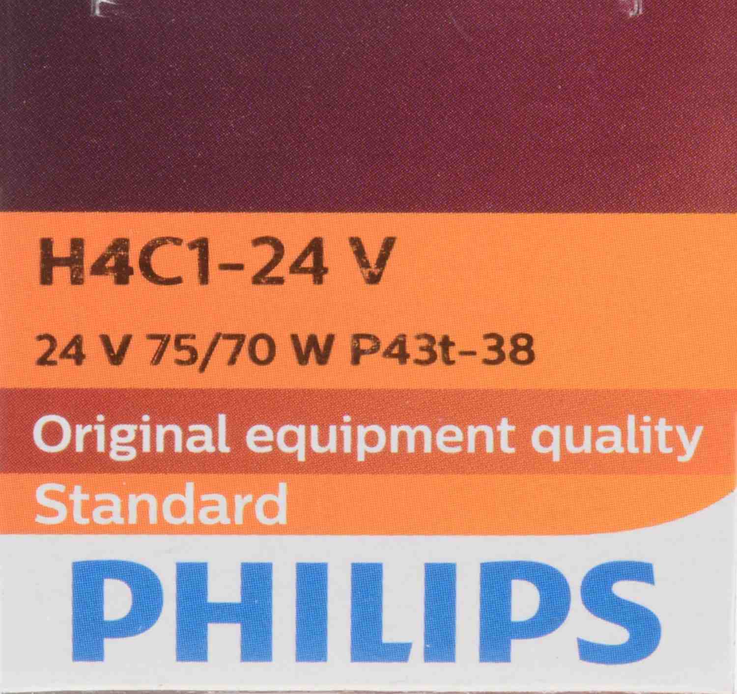 Philips Headlight Bulb H4C1-24V