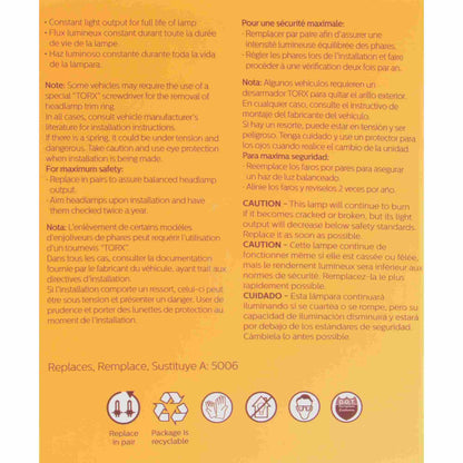 Philips Headlight Bulb H5006C1