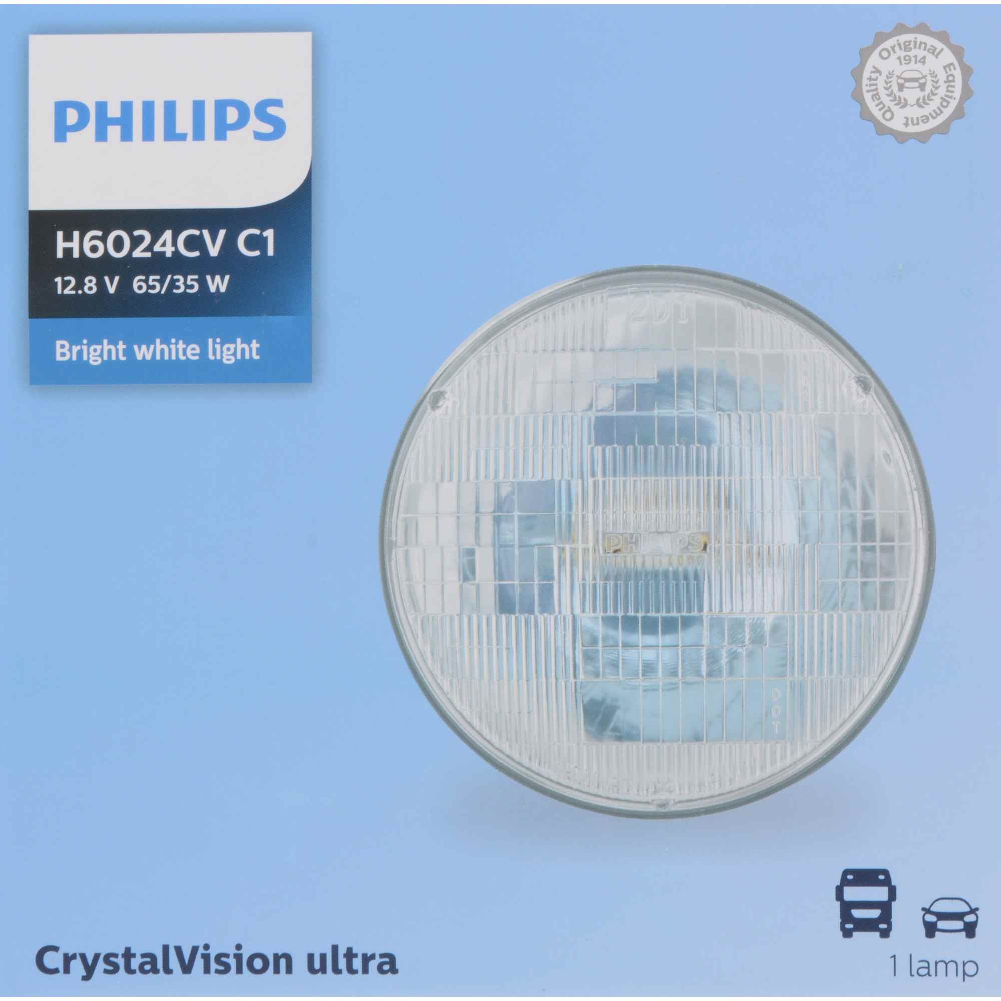 Philips Headlight Bulb H6024CVC1