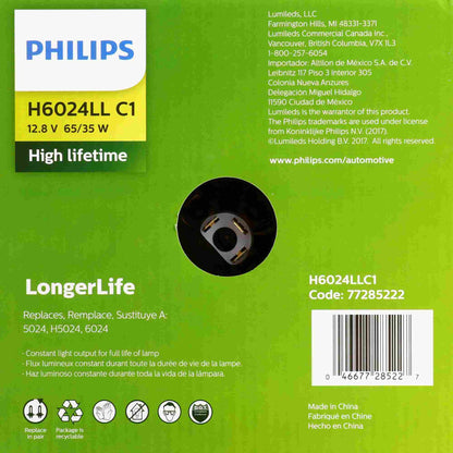 Philips Headlight Bulb H6024LLC1