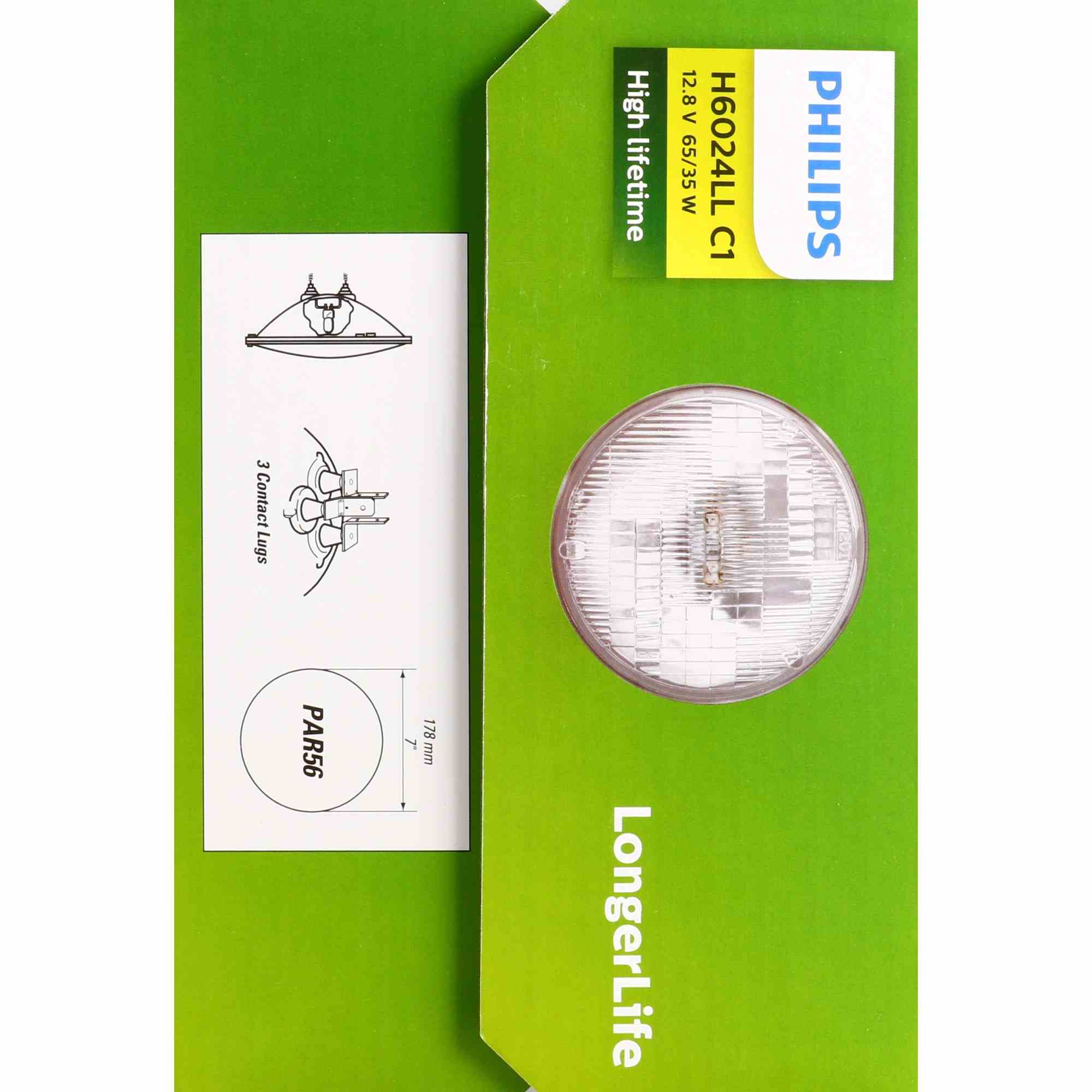 Philips Headlight Bulb H6024LLC1