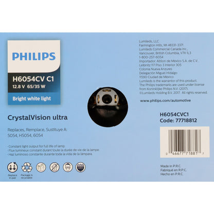 Philips Headlight Bulb H6054CVC1