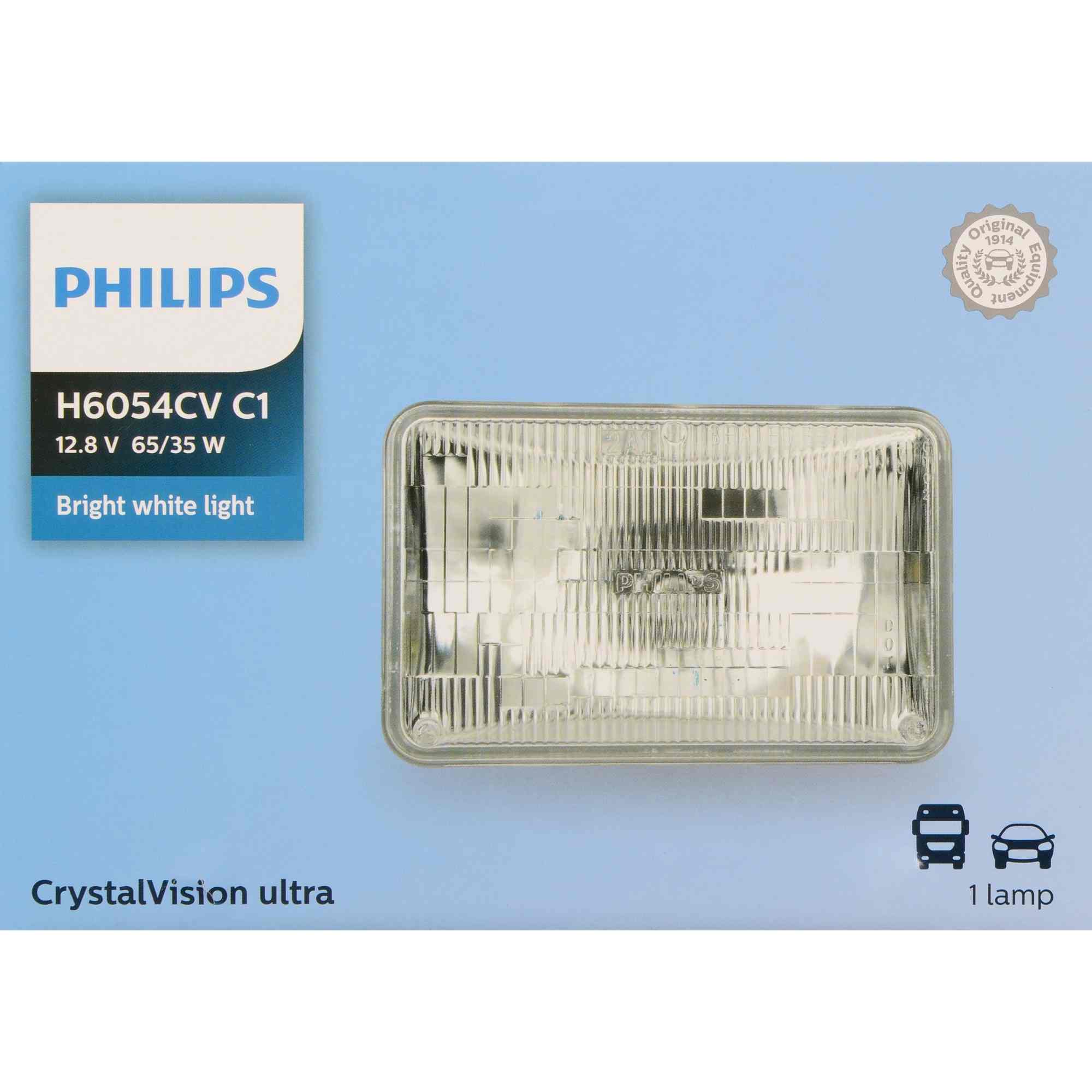 Philips Headlight Bulb H6054CVC1