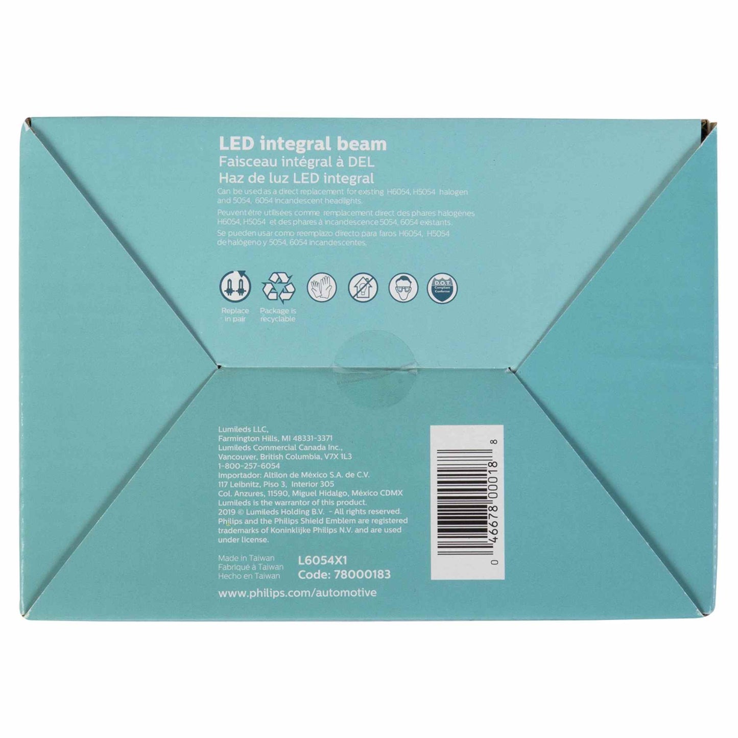 Philips Headlight Bulb H6054LED