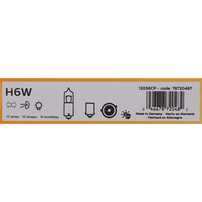 Philips Turn Signal / Parking Light Bulb H6WCP