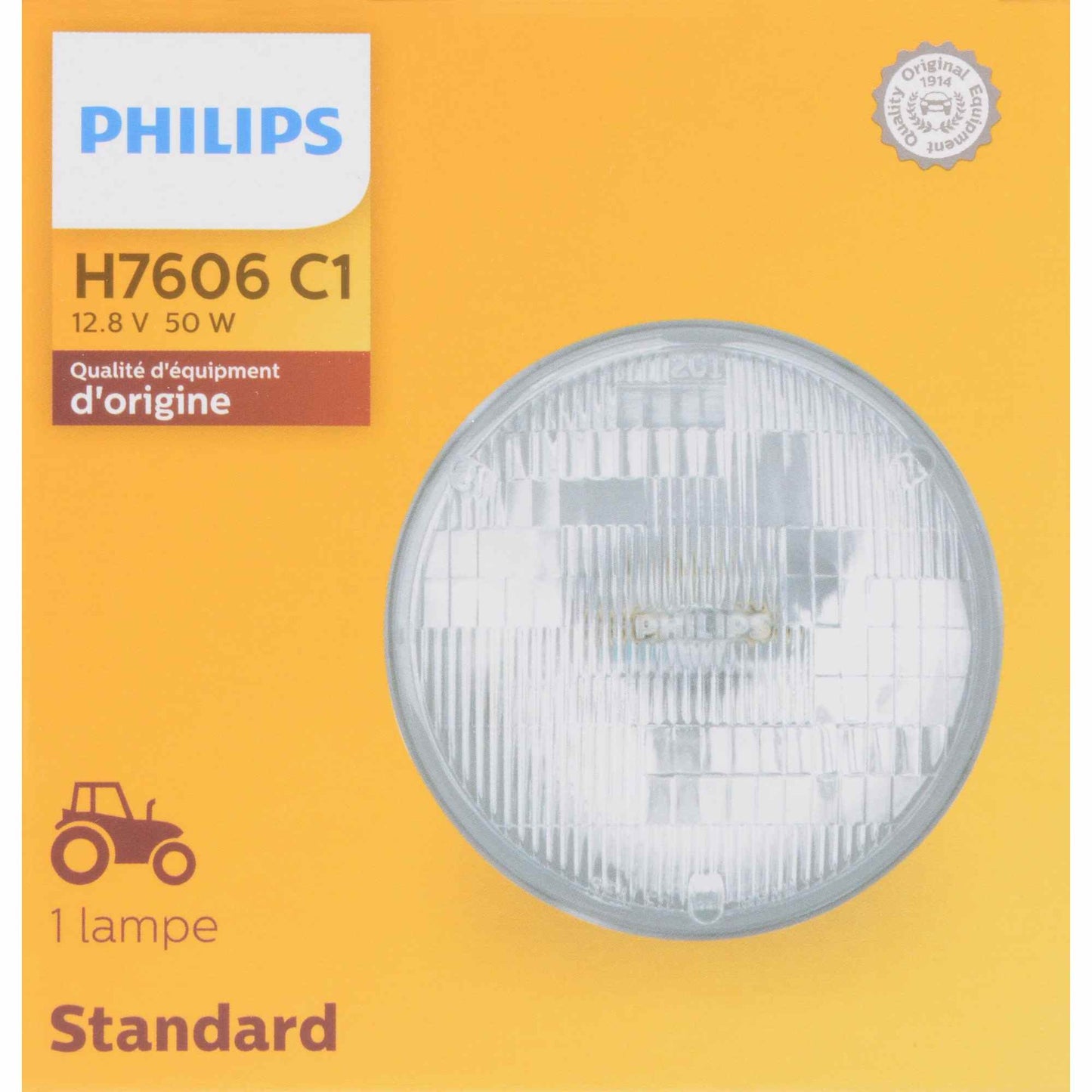 Philips Headlight Bulb H7606C1