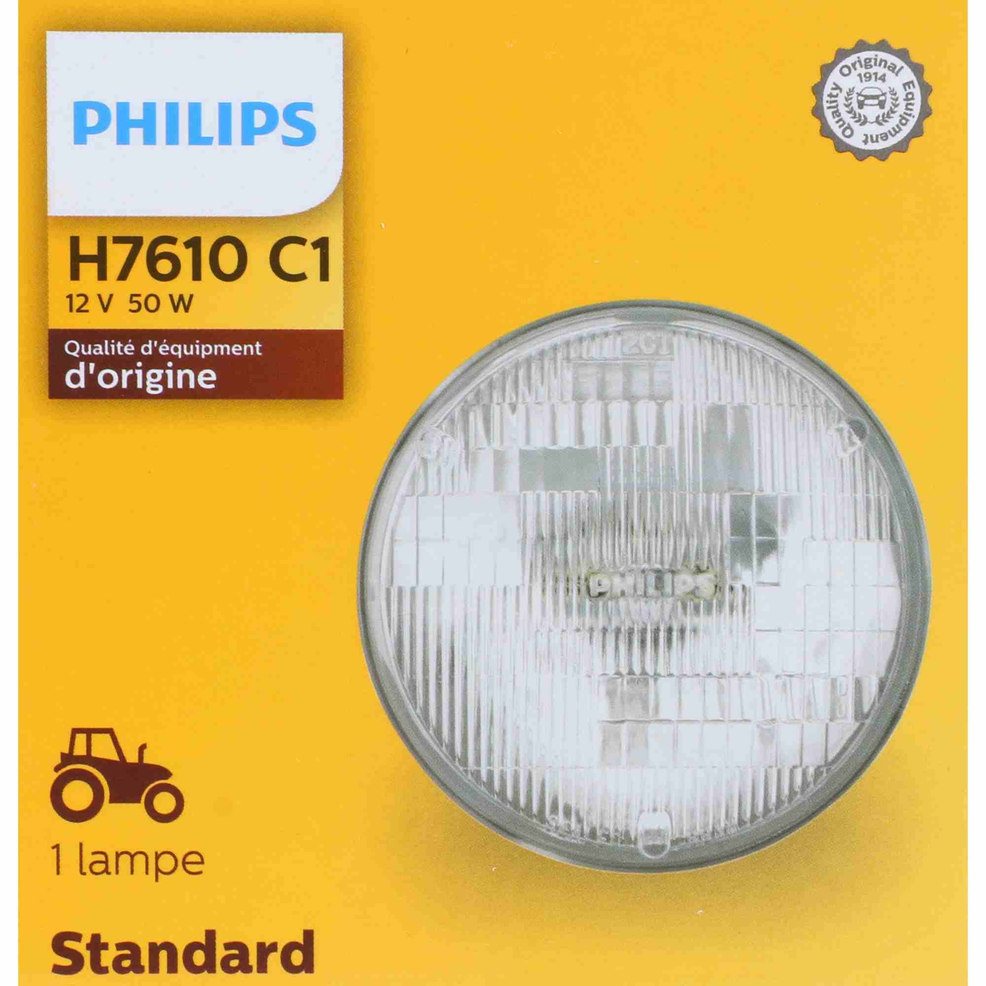 Philips Headlight Bulb H7610C1