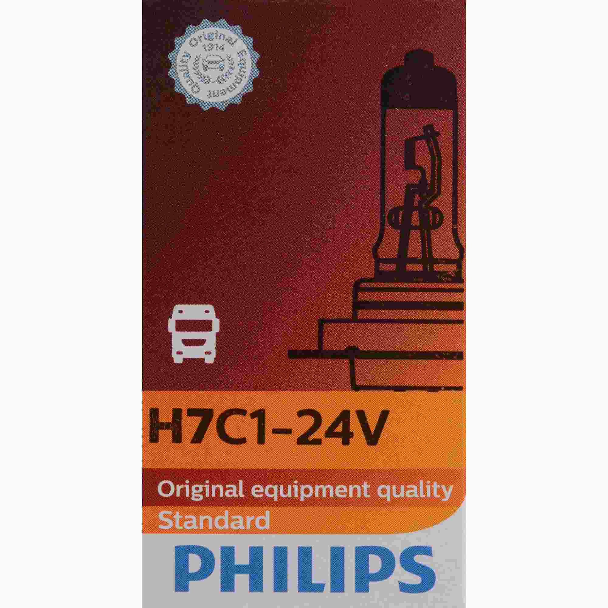 Philips Headlight Bulb H7C1-24V