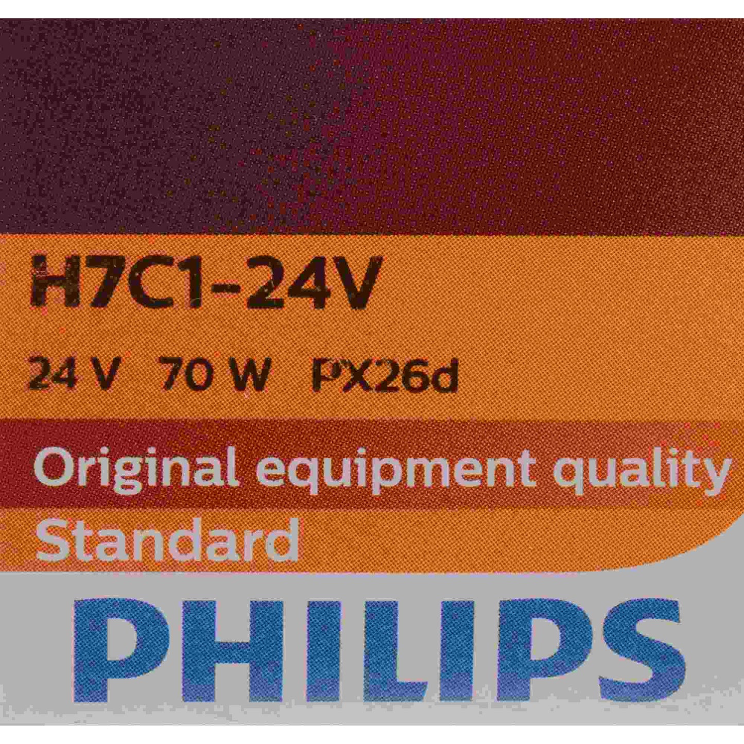 Philips Headlight Bulb H7C1-24V