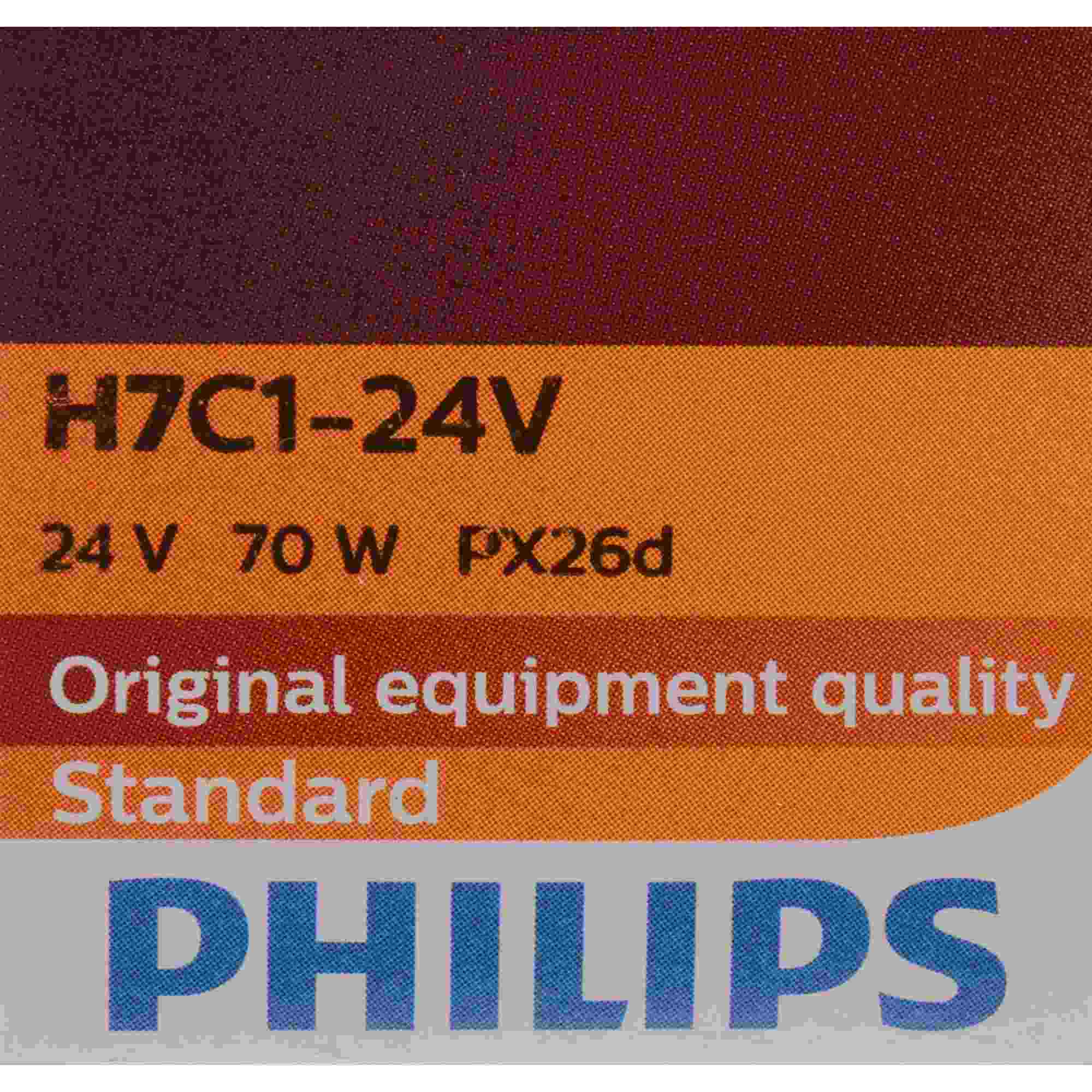 Philips Headlight Bulb H7C1-24V