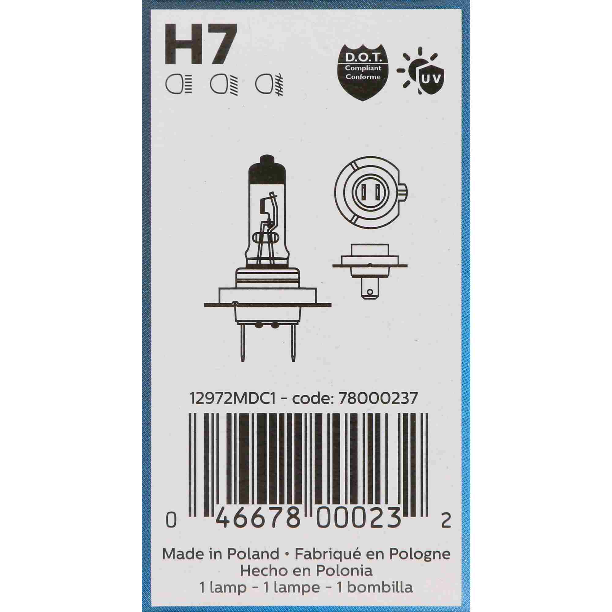 Philips Headlight Bulb H7MDC1