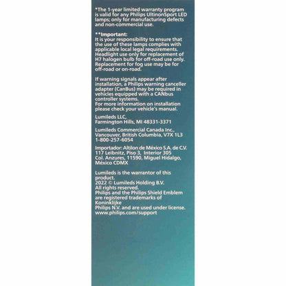 Philips Headlight Bulb H7USLED