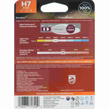 Philips Headlight Bulb H7XVB1