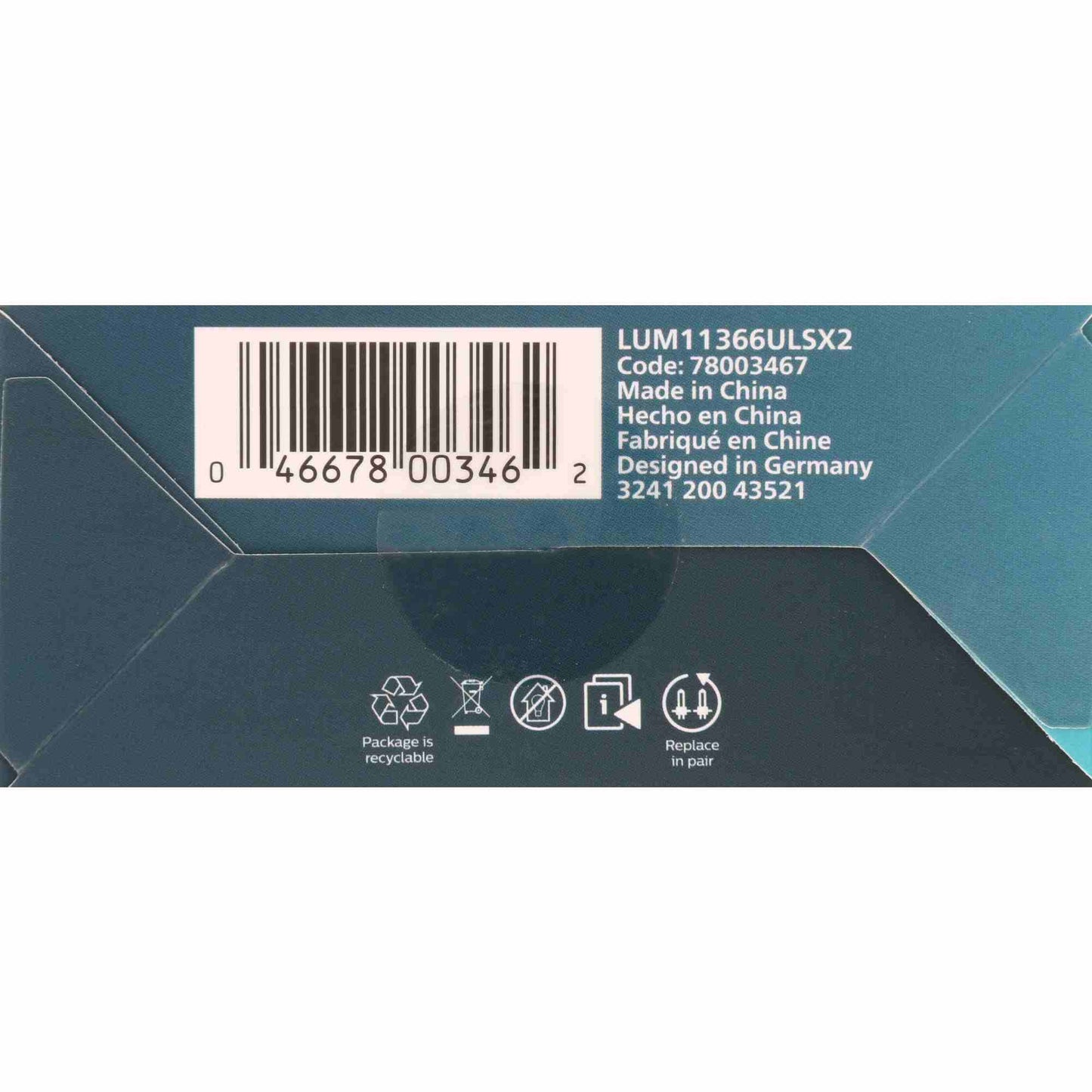Philips Lighting H8/H16USLED