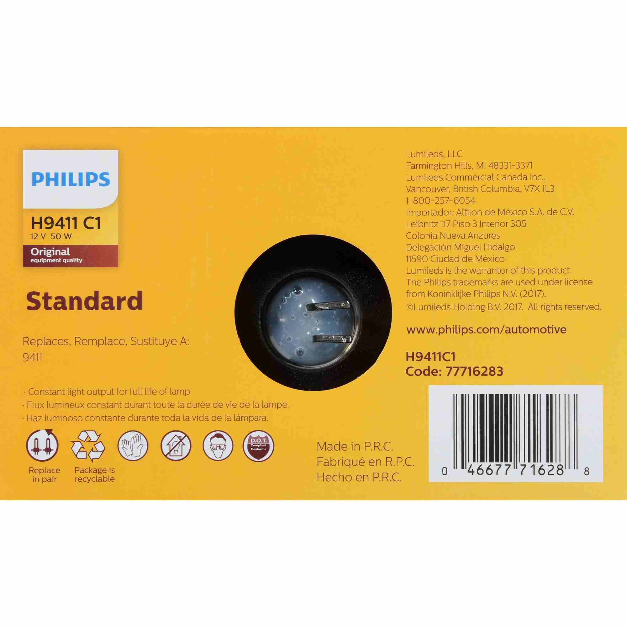 Philips Headlight Bulb H9411C1