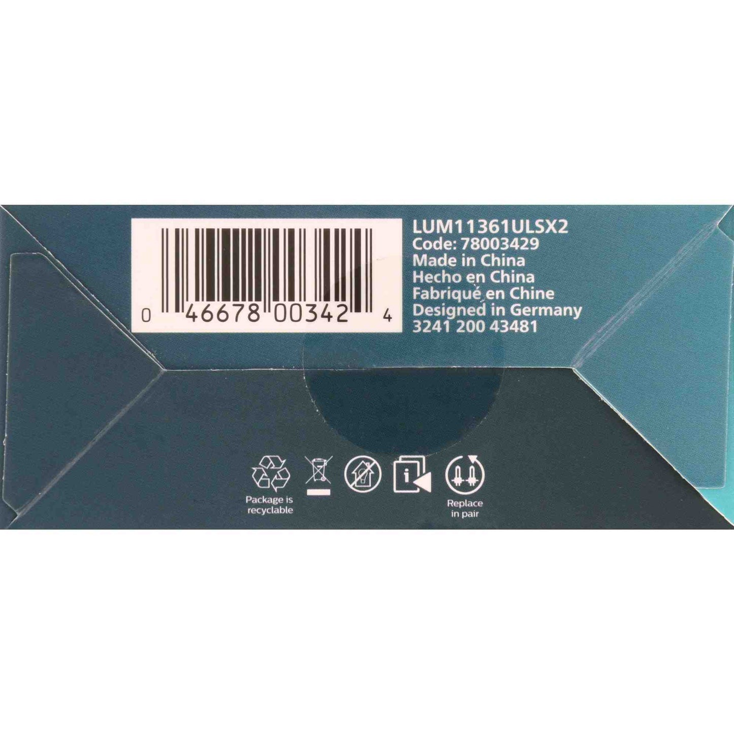 Philips Headlight Bulb H9USLED