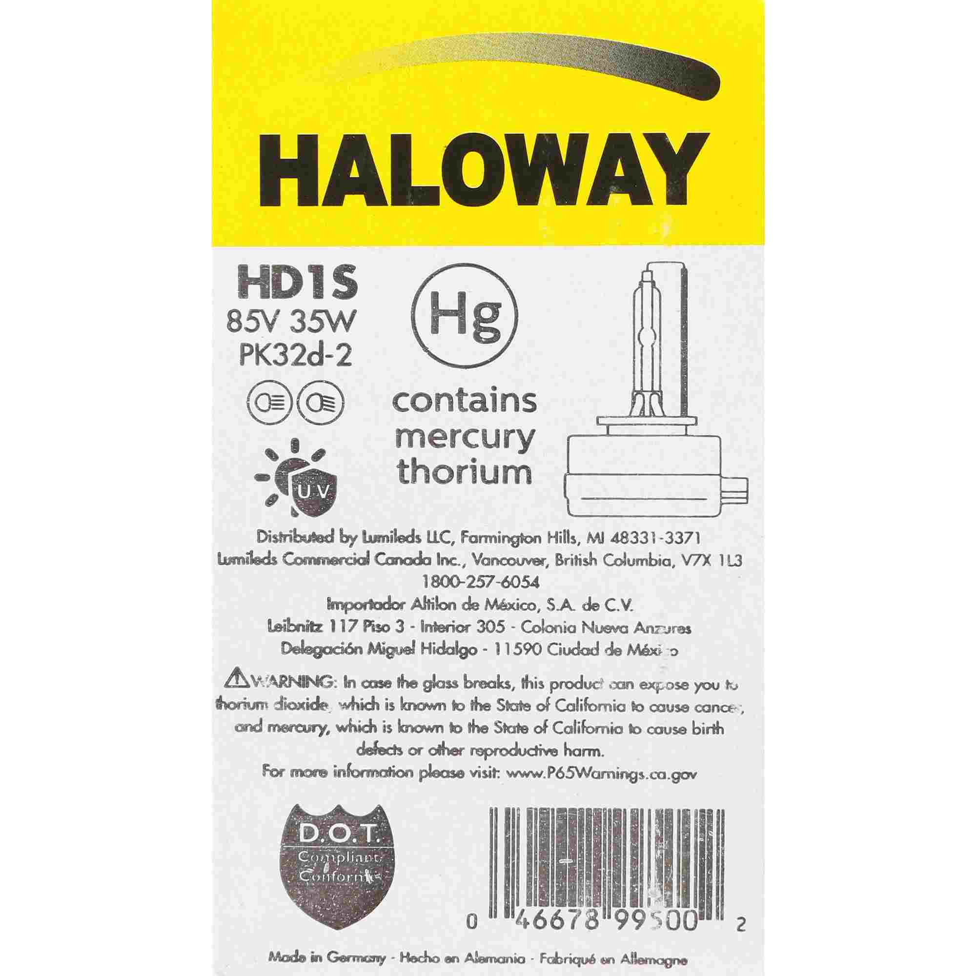 Philips Headlight Bulb HD1S