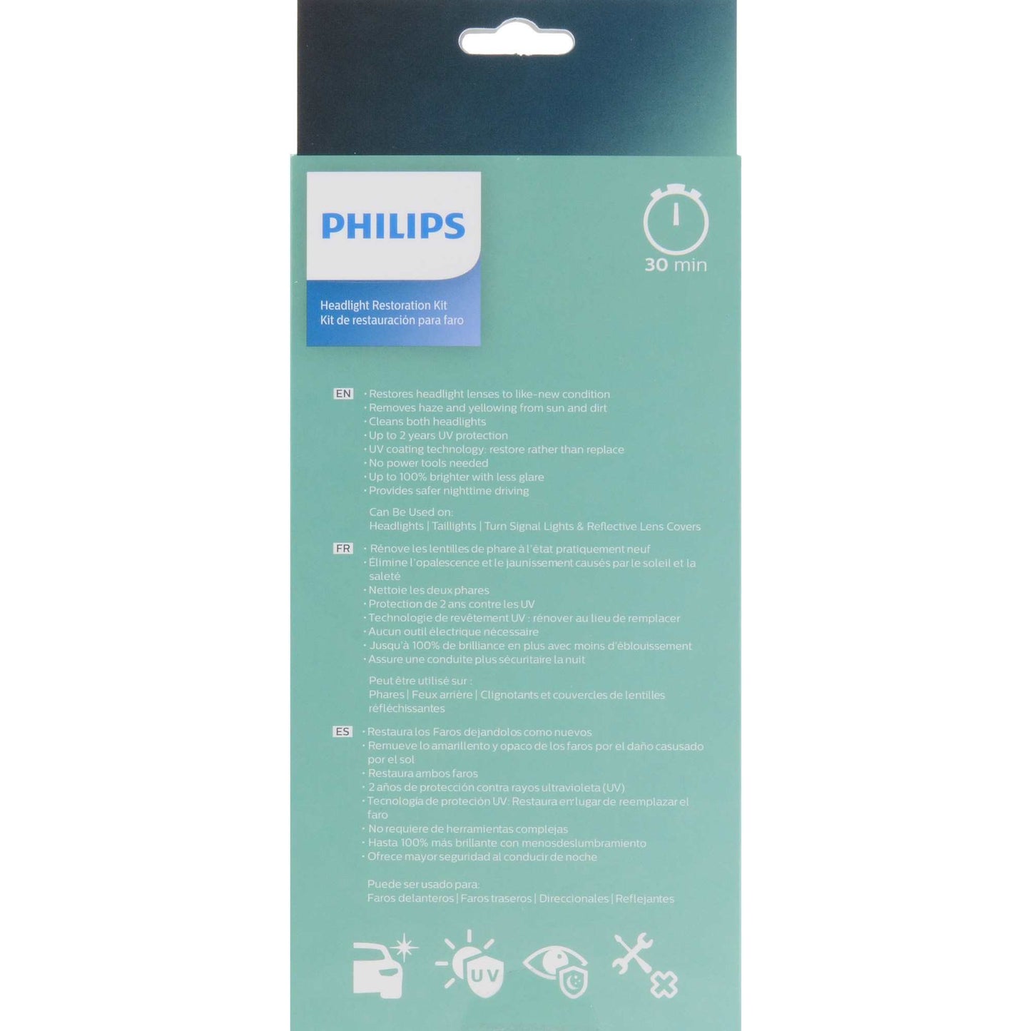 Philips Headlight Restoration Kit HRK00XM