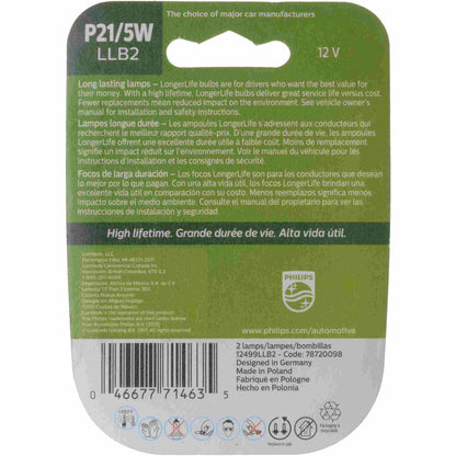 Philips Lighting P21/5WLLB2